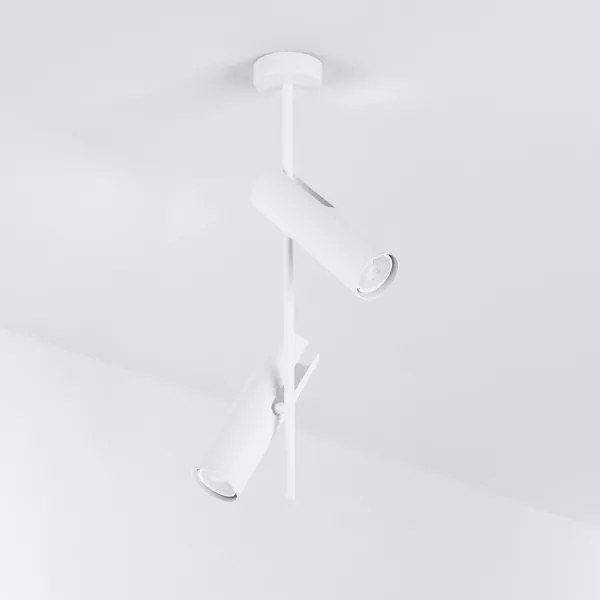 Brilagi - Lustru LED RGBW cu intensitate reglabilă pe tijă BRANCH, 2xGU10/6,5W/230V, alb
