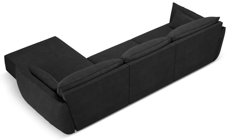Colțar gri închis (pe partea dreaptă) Vanda – Mazzini Sofas