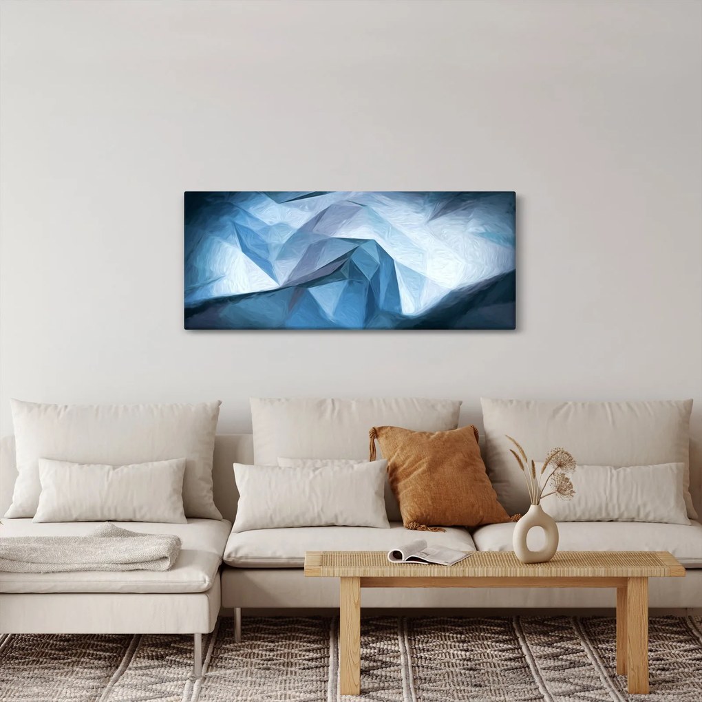 Tablou cu abstracție (120x50 cm)