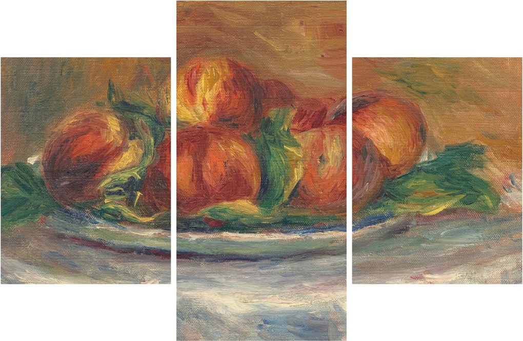 Tablou - Auguste Renoir, Peaches on a Plate, reproducere (90x60 cm)