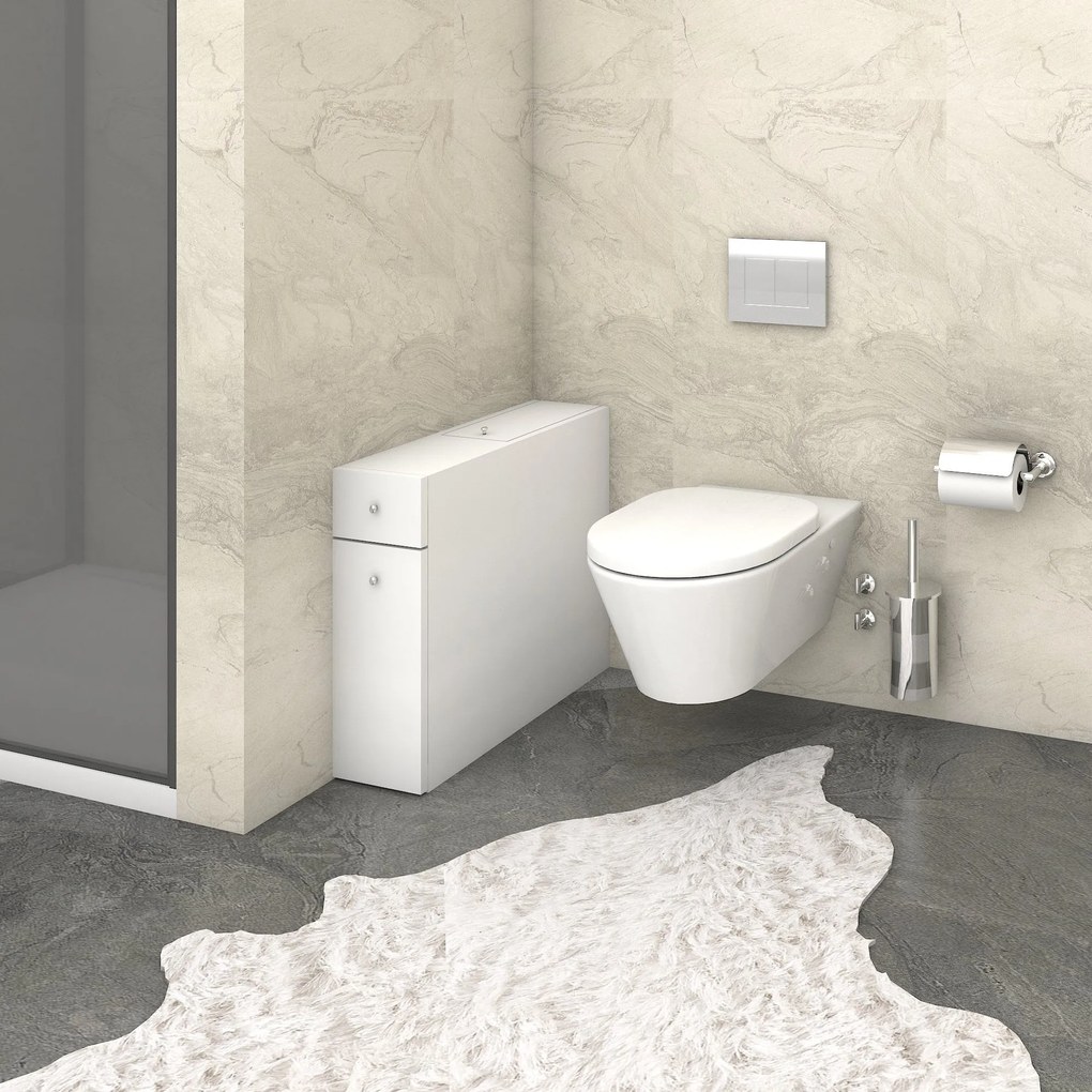 Cabinet de baie Smart - White