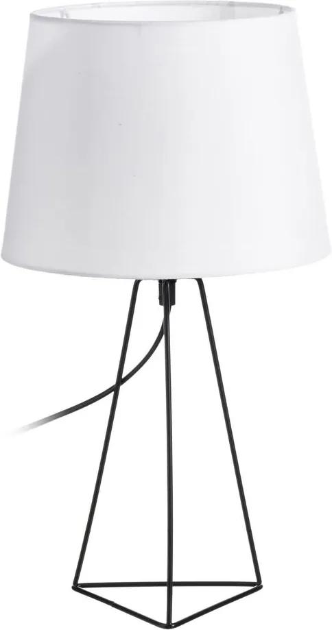 Veioza alb/negru Table Lamp White/Black  Ø 25cm H 45cm  | PRIMERA COLLECTION