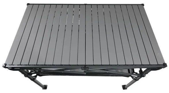 Masă pliabilă de camping 118x70 cm antracit