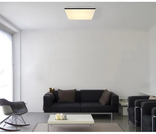 Plafonieră LED dimabilă LED/24W/230V Wi-Fi Tuya Globo 48025BSH + telecomandă