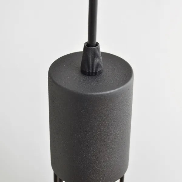 Lustră pe cablu MELODY 2xE27/15W/230V negru