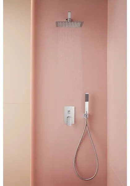 Set de duș cu baterie ascunsă KFA Armatura 5539-511-00 MOKAIT crom lucios