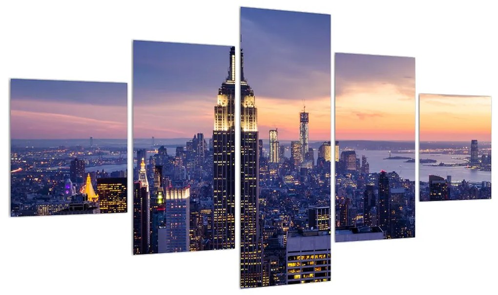 Tablou cu New York (125x70 cm), în 40 de alte dimensiuni noi