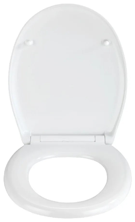 Capac WC cu închidere lentă Wenko Easy Geometry, 44,5 x 37 cm