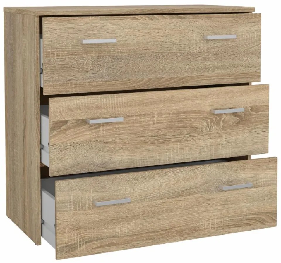 Comodă GARBO 3, stejar sonoma