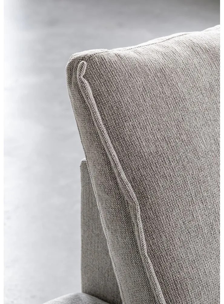 Colțar grej extensibil/cu spațiu de depozitare (cu colț pe partea dreaptă/cu șezlong) Charming Charlie – Miuform