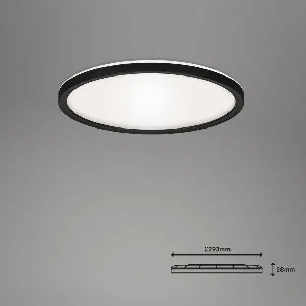 Plafonieră LED dimabilă SLIM LED/18W/230V Wi-Fi Tuya Briloner 7058-015 + telecomandă