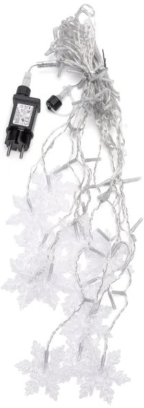 Aigostar - Ghirlandă LED de Crăciun pentru exterior 120 LED/6 W/230 V/8 funcții 3 x 0,7 m IP44 alb cald + telecomandă
