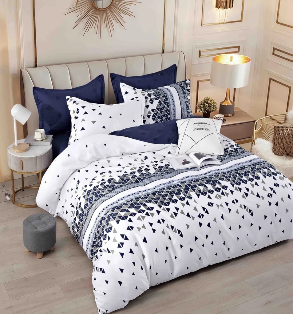 Lenjerie pat dublu, 6 Piese, Finet Premium