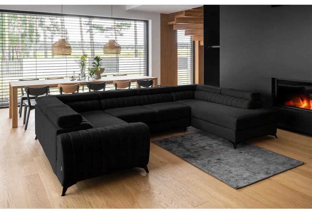 Coltar extensibil Louis pe dreapta Flores 10