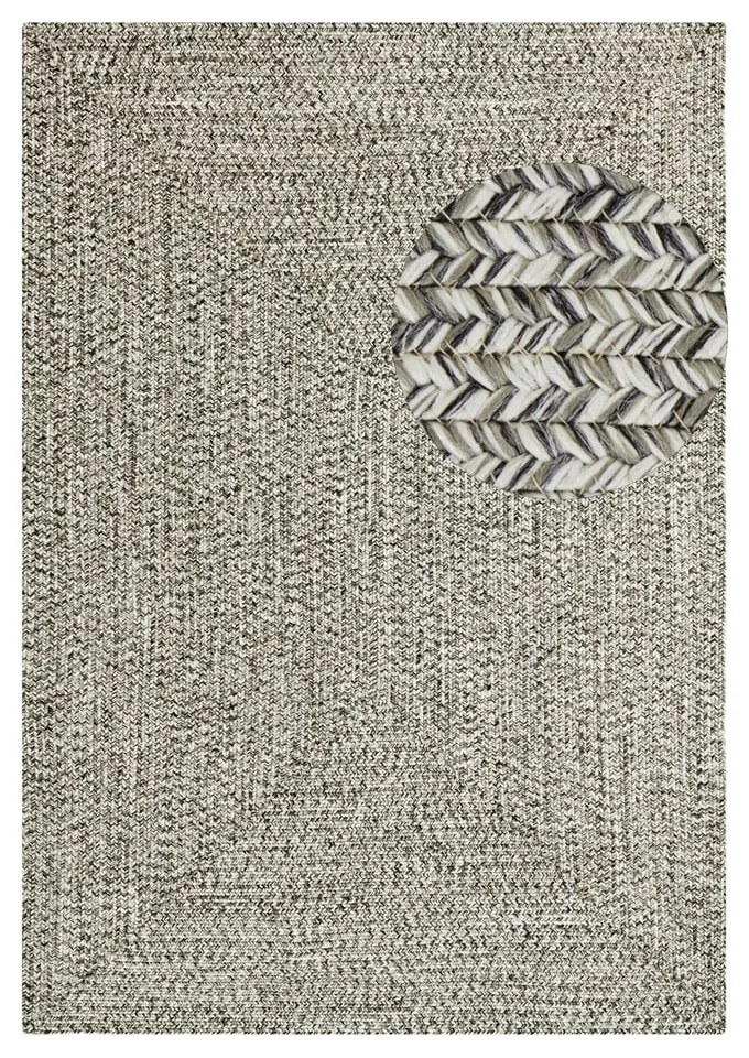 Covor de exterior gri/bej 150x80 cm - NORTHRUGS