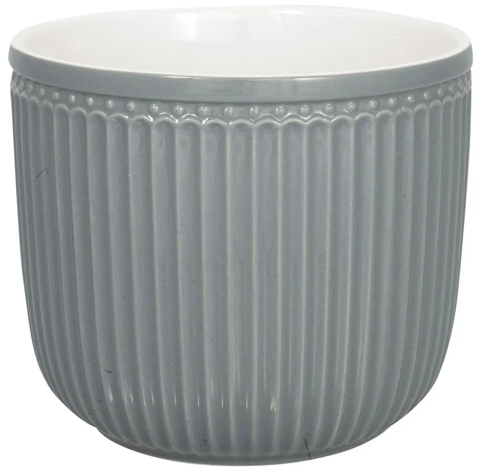 Ghiveci din ceramică Green Gate Alice, ø 16 cm, gri