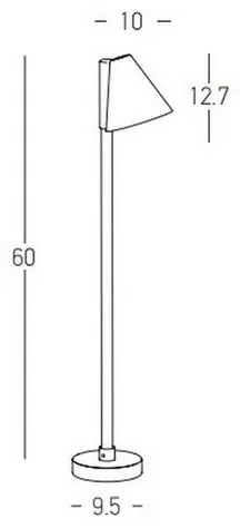 Lampă LED de exterior LED/6W/230V IP65 antracit Zambelis E283