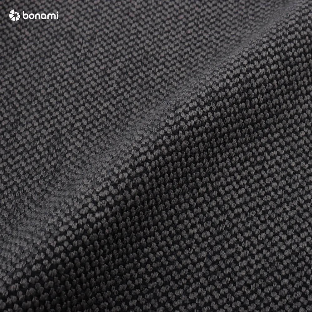 Pat matrimonial gri închis tapițat cu spațiu de depozitare și somieră 180x200 cm Arendal – Cosmopolitan Design