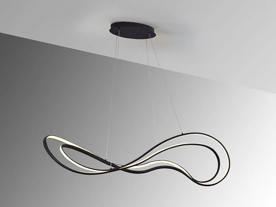 Lustra LED suspendata design modern circular Danza