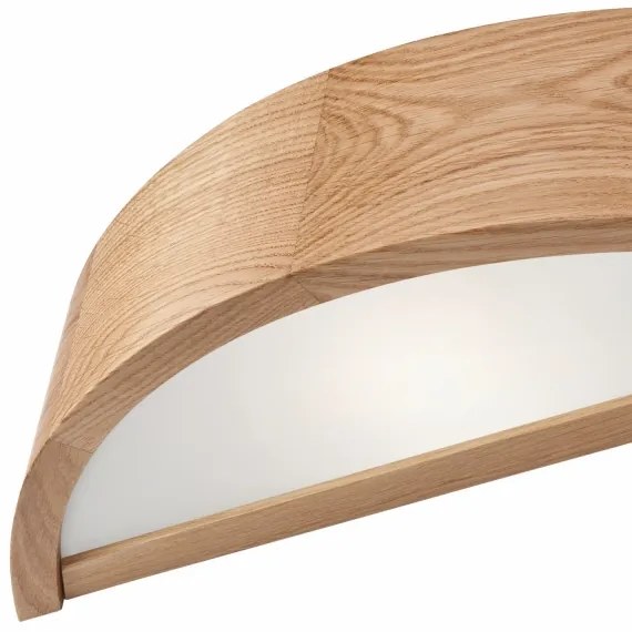 Aplică de perete OAK 1xE27/60W/230V stejar