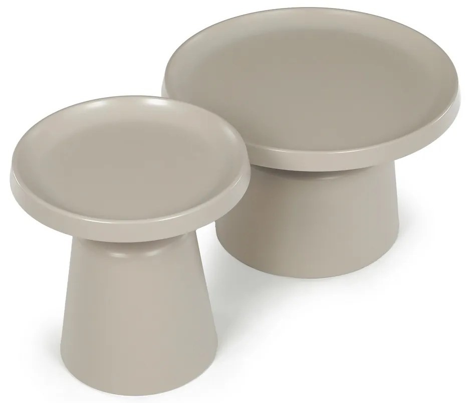 Set de măsuțe de cafea F4114 CSM, bej, 2 buc.