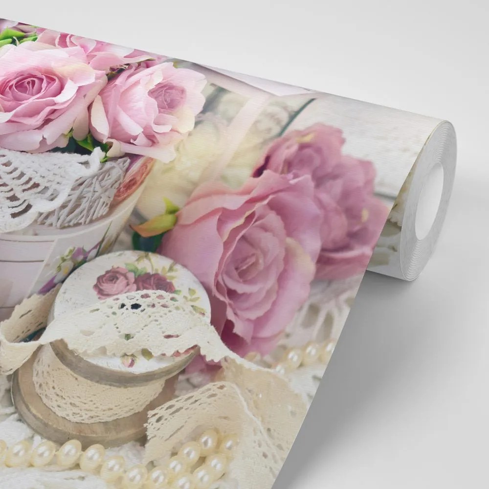 Fototapet natură moartă vintage romantică