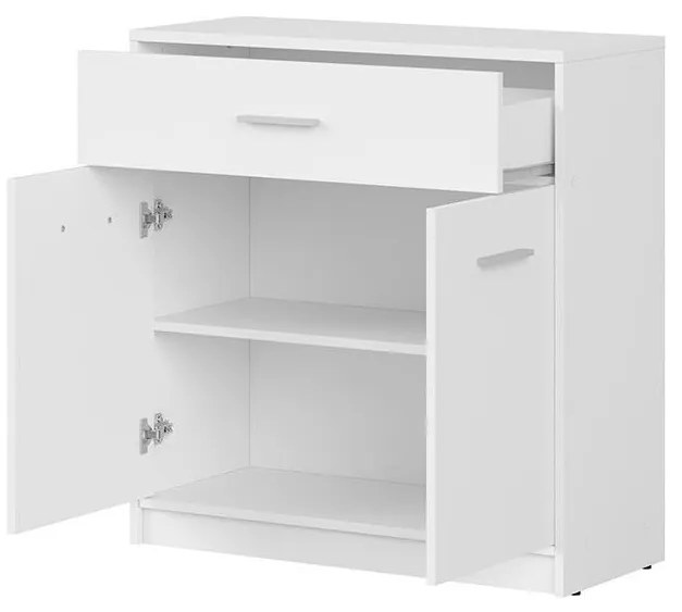 Comodă Nepo Plus 5 (alb) . 1098289