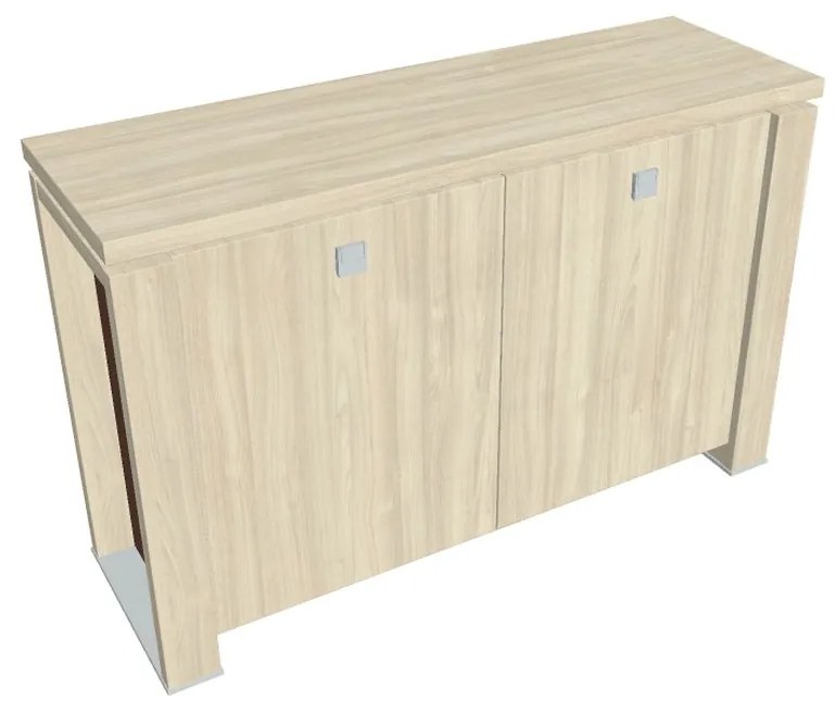 Dulap mic Verno+ S 140 x 46 x 90 cm, salcâm / maro