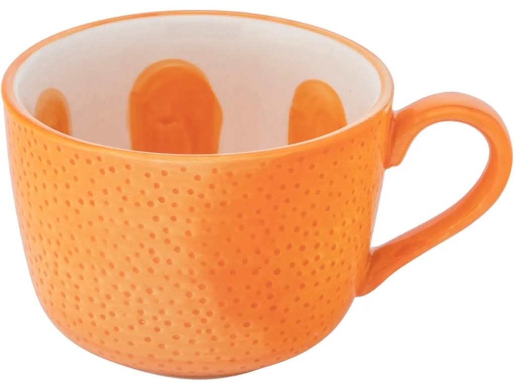Altom Set de căni jumbo din ceramică Tropicanaportocaliu 470 ml, 2 buc.