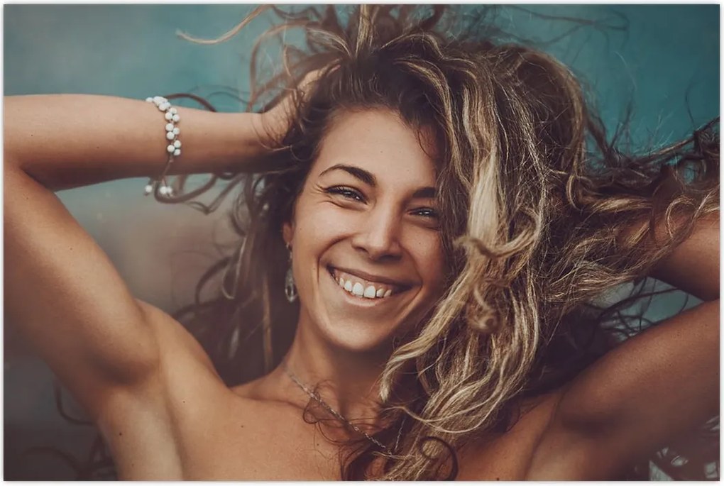 Tablou - Portretul unei femei tinere (90x60 cm)