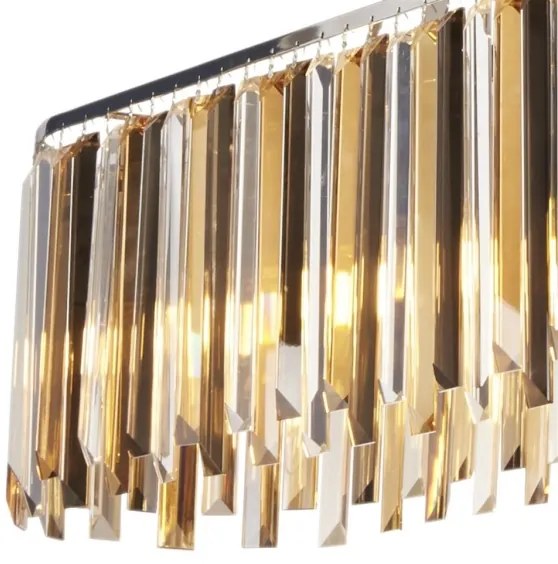 Searchlight 9838-8CC - Lustră pe cablu CLARISSA 8xE14/40W/230V