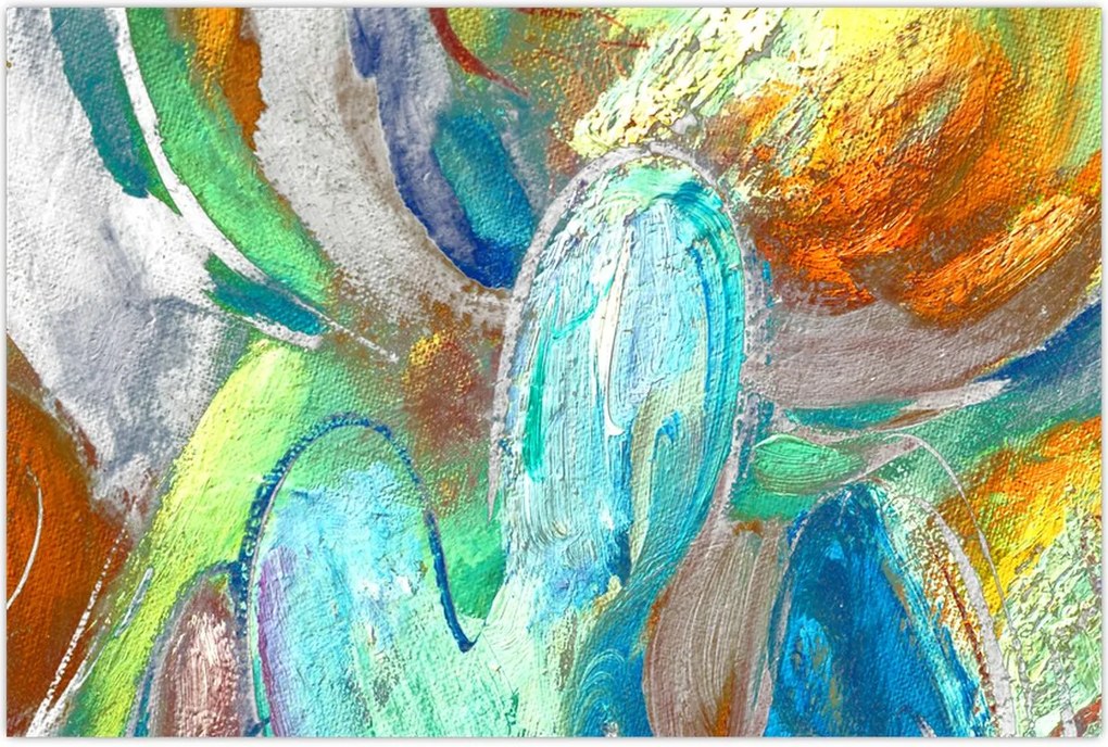 Tablou - Abstract colorat (90x60 cm)