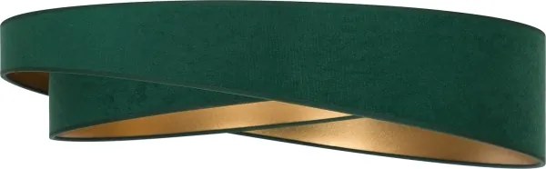 BRILAGI - Corp de iluminat LED dimabil VELVET TWIST LED/36W/230V CCT Ø 65 cm WT verde/auriu + telecomandă