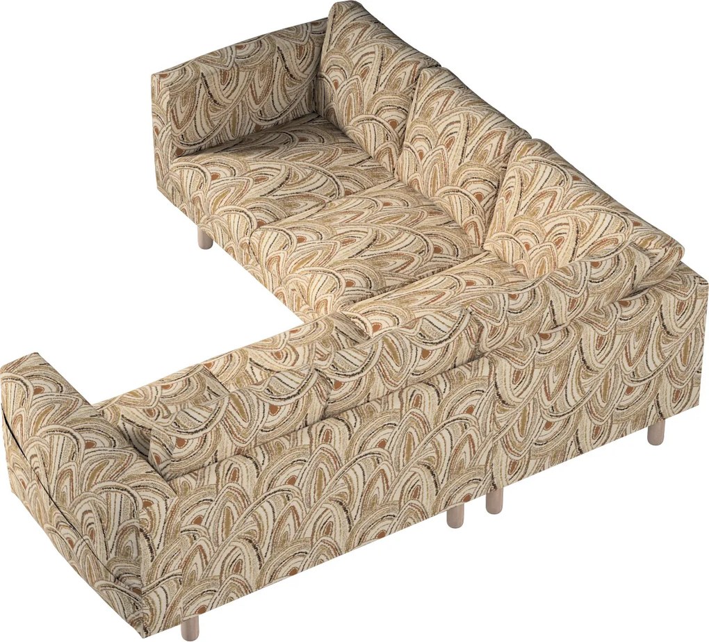 Husă pentru canapea colțar Norsborg cu 4 locuri