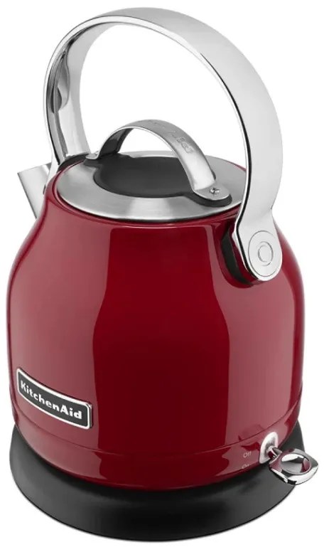 Fierbator electric KitchenAid 5KEK1222EER, 2200 W, 1,25 l, Filtru impotriva calcarului, Oprire automata, Empire red