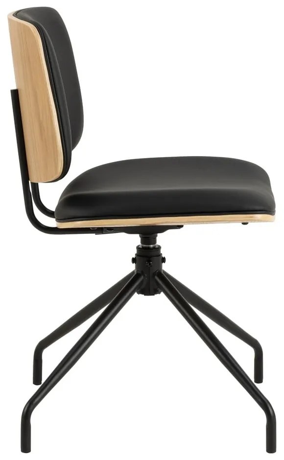 Scaun de dining negru Owen – Actona