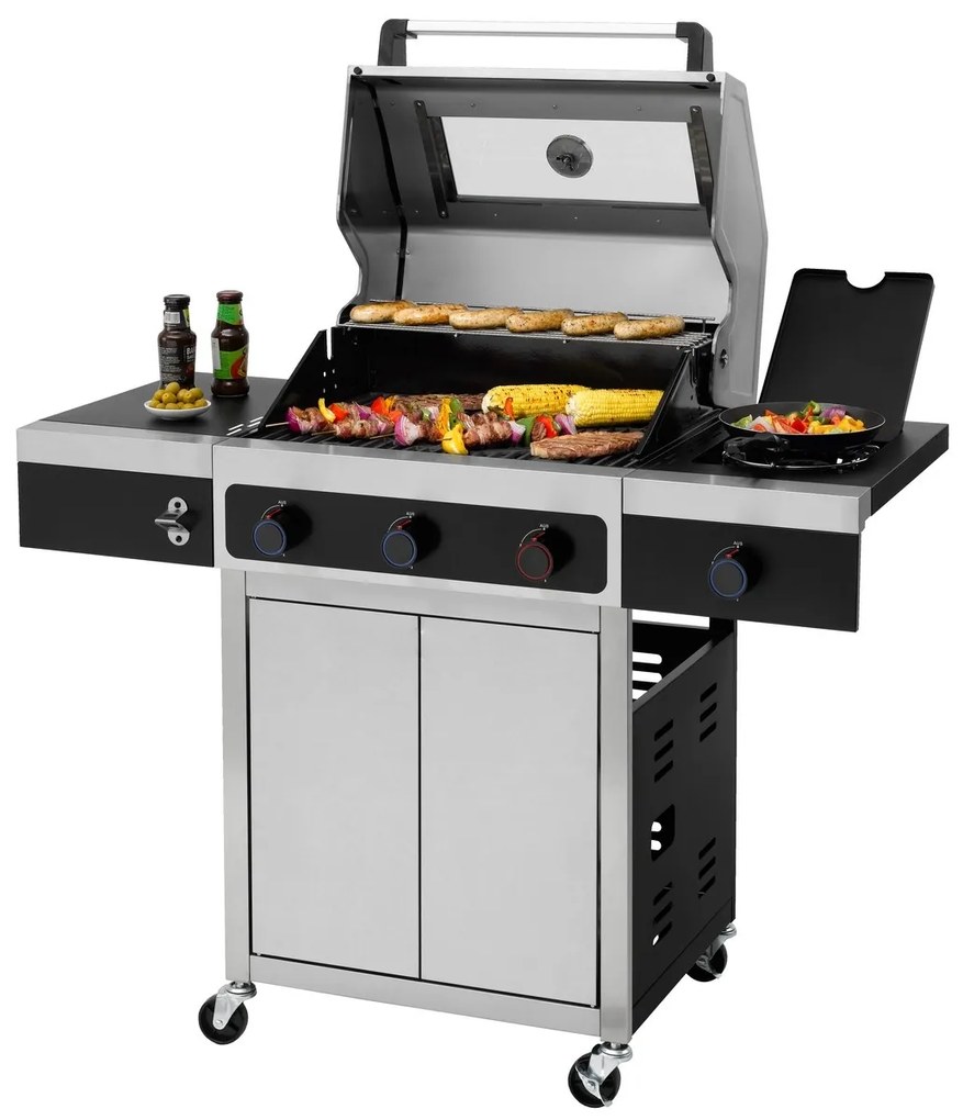 Tepro 3314 Keansburg 3 Ediție specială grill pegaz, 3 arzătoare, 128 x 62 x 118 cm