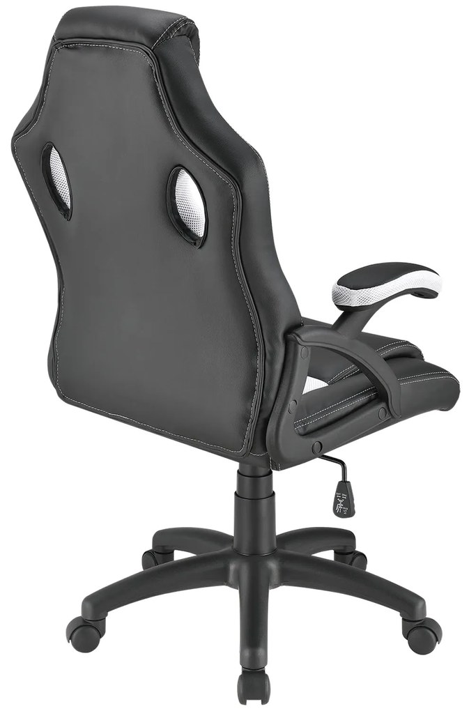 Jusky Scaun de birou Montreal - negru/alb