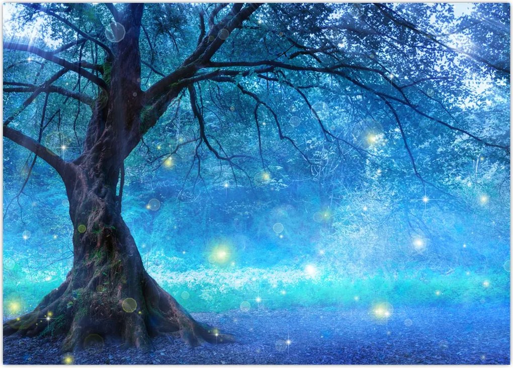 Tablou - Pădure mistică (70x50 cm)