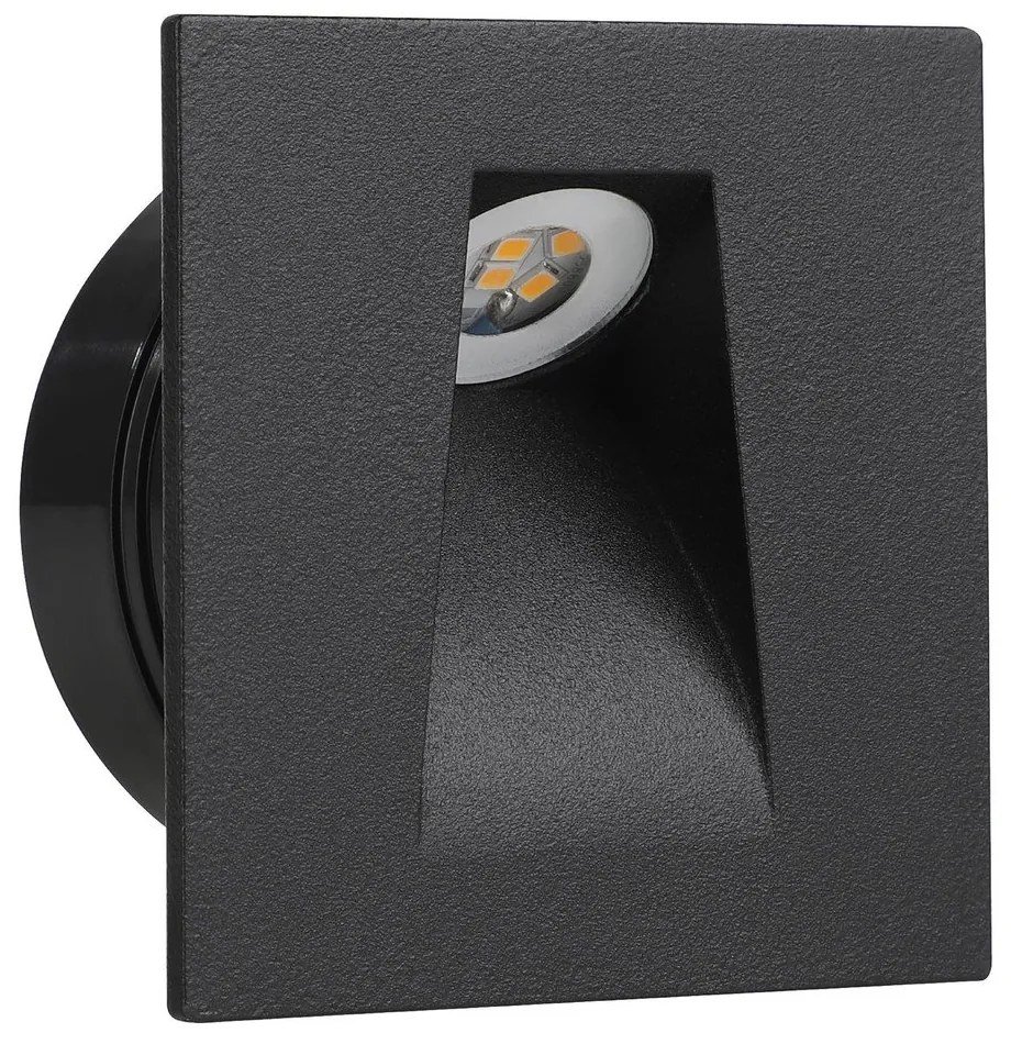 Aplică de perete neagră LED MECINOS – EGLO
