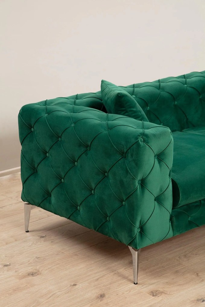 Canapea Fixa Chester cu 3 locuri Clyburn, 237 x 90 x 73 cm