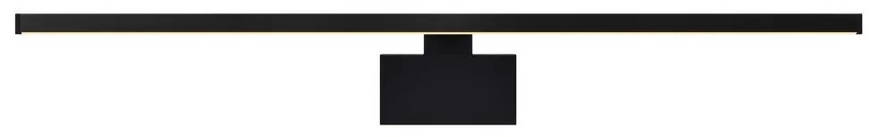 Aplica LED Baie, Protectie IP44, Negru, Marlee 80 3000K
