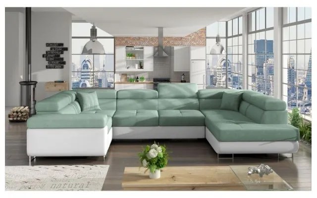 Colțar Letto 202cm verde