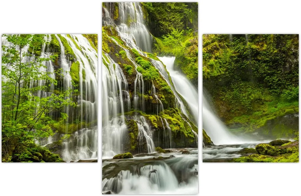 Tablou - Cascada, Wind River Valley (90x60 cm)