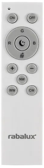 Plafonieră LED RGB dimabilă Rabalux 5365 OPHELIA LED/40W/230V Wi-Fi + telecomandă