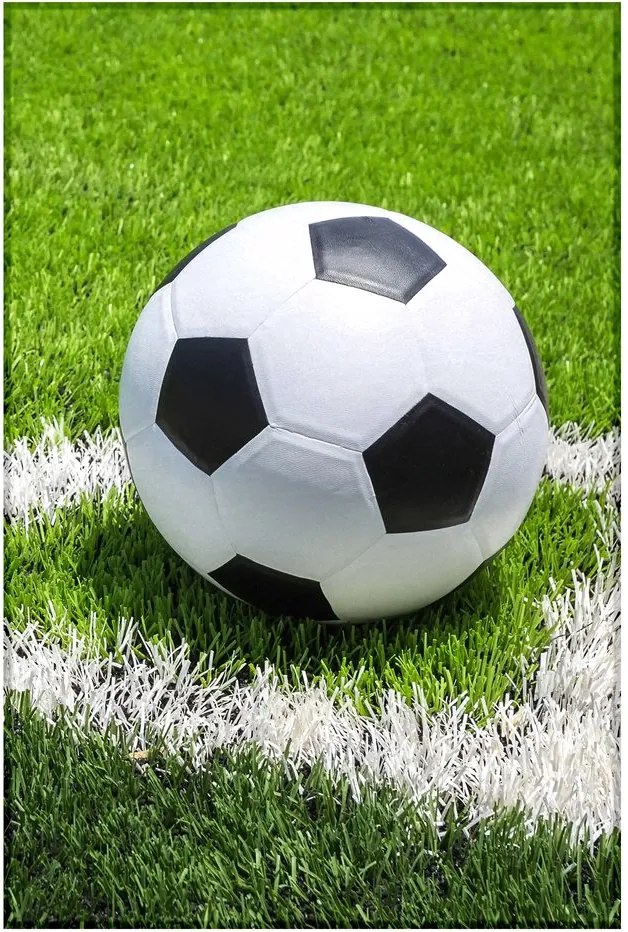 Pătură fleece cu motiv Fotbal