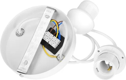 Brilagi - Lustru suspendat pe cablu RESNA, 2x E27/60W/230V, Ø30 cm, maro/bej