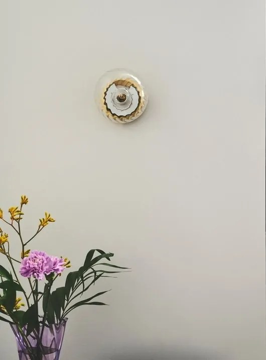 Aplica de perete design Art Deco Chisell 25 Brass
