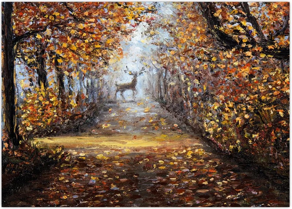 Tablou - Spiritul pădurii (70x50 cm)