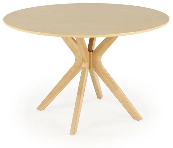 Masa rotunda Nicolas stejar - d120 x h77 cm